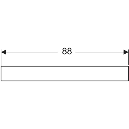 430210227 Фронтальная декоративная панель Geberit Bambini для детской раковины, для двух смесителей для раковины Geberit  - Вид №3