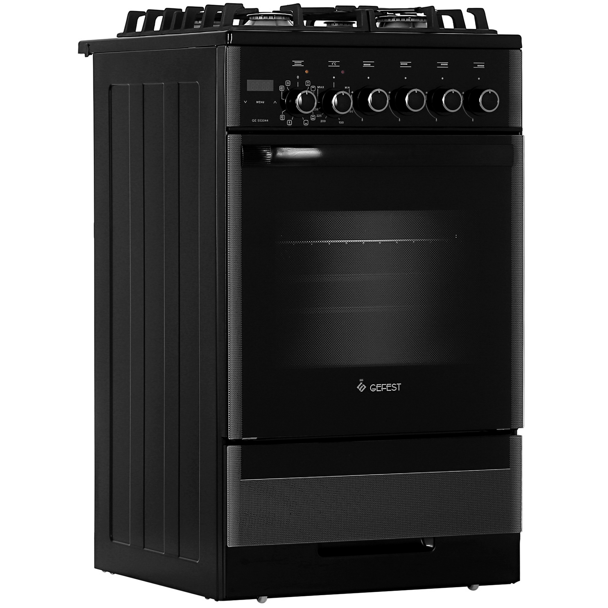 4758000 Комбинированная плита Gefest GE 553044 черный STDN-0031016 - Вид №1