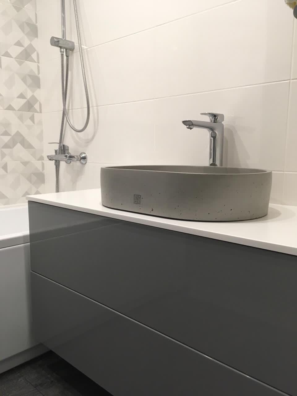 WВ-608 Раковина из бетона WB-608 BET-ON BetOn  - Вид №1