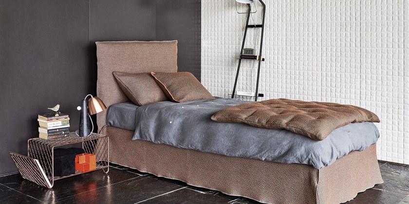 Gervasoni Кровать односпальная со съемным покрытием с высоким изголовьем Ghost sun-id-1503732 - Вид №1