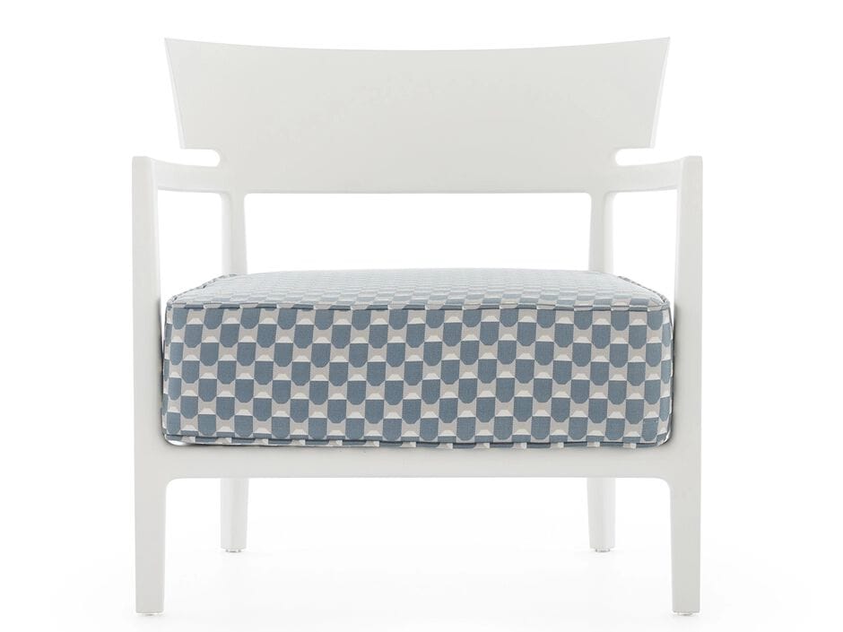 Съемное садовое кресло из поликарбоната и ткани с подлокотниками Kartell CARA LIBERTY ARCH-00029641 - Вид №24
