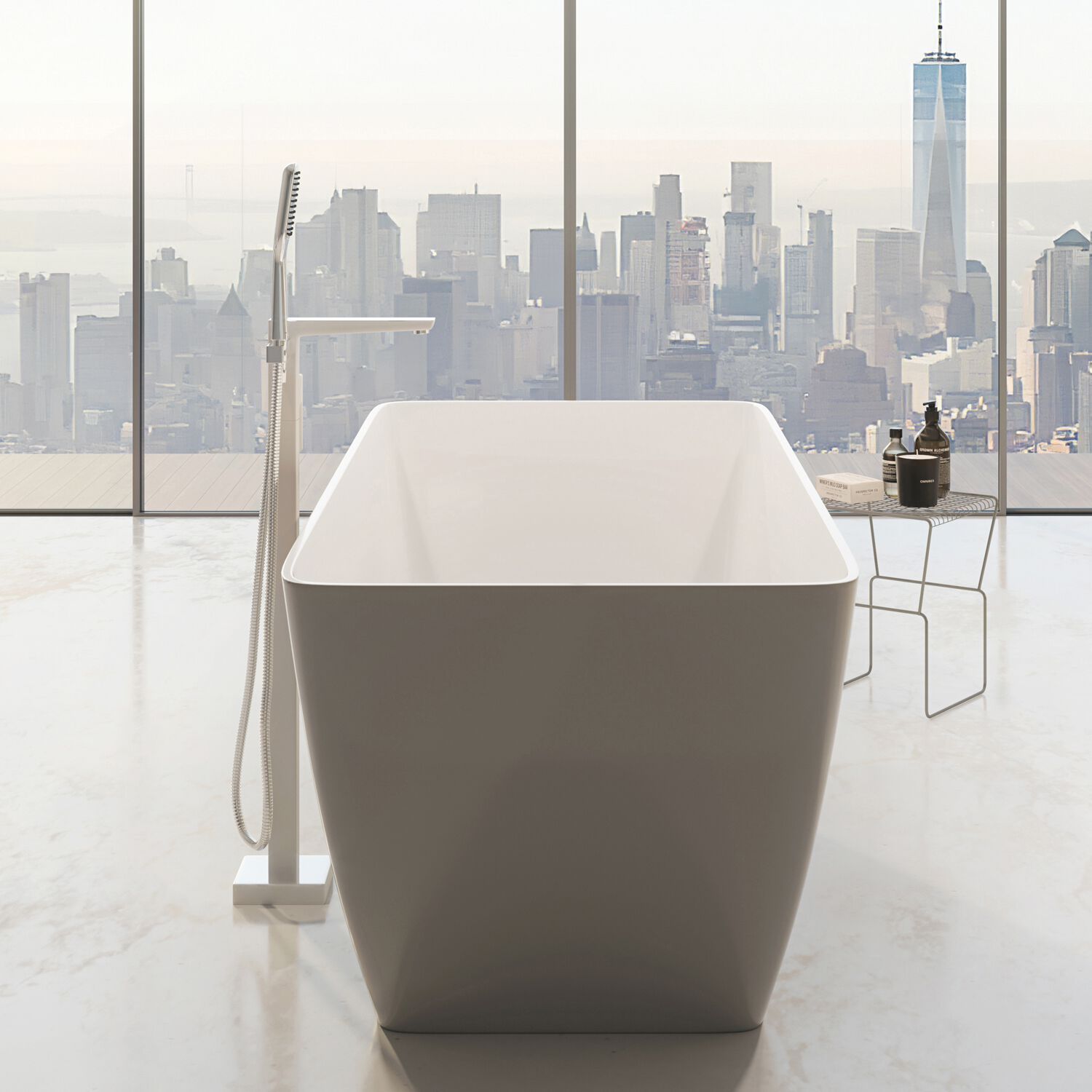 Смеситель для ванны с ручным душем OMNIRES Парма ARCH-00114863 - Вид №2