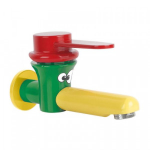 1220 Idral Одинарный смеситель для настенной раковины серии KIDS с керамическим дисковым картриджем.