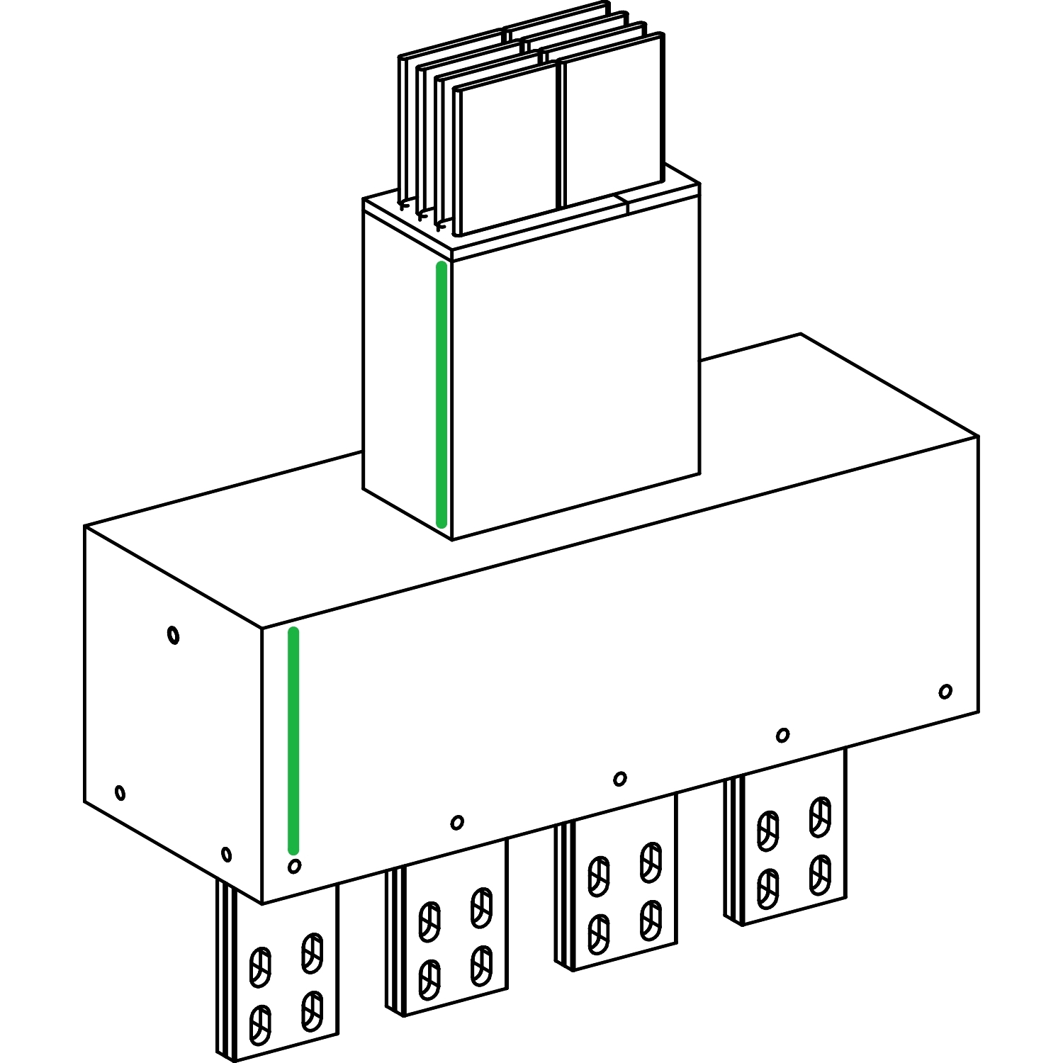 KRA1600ER37 СЕКЦИЯ ВВОДНАЯ ПРЯМАЯ Schneider Electric Canalis 