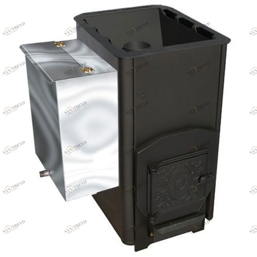 Печь для бани Варвара Паленица с баком для воды без выноса 3609