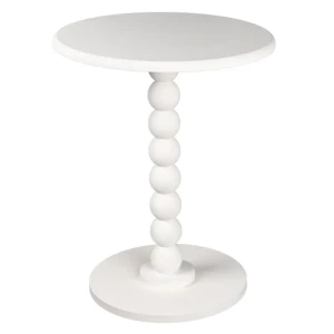 Журнальный столик Dream River круглый белый 38×46,5 см 89432337