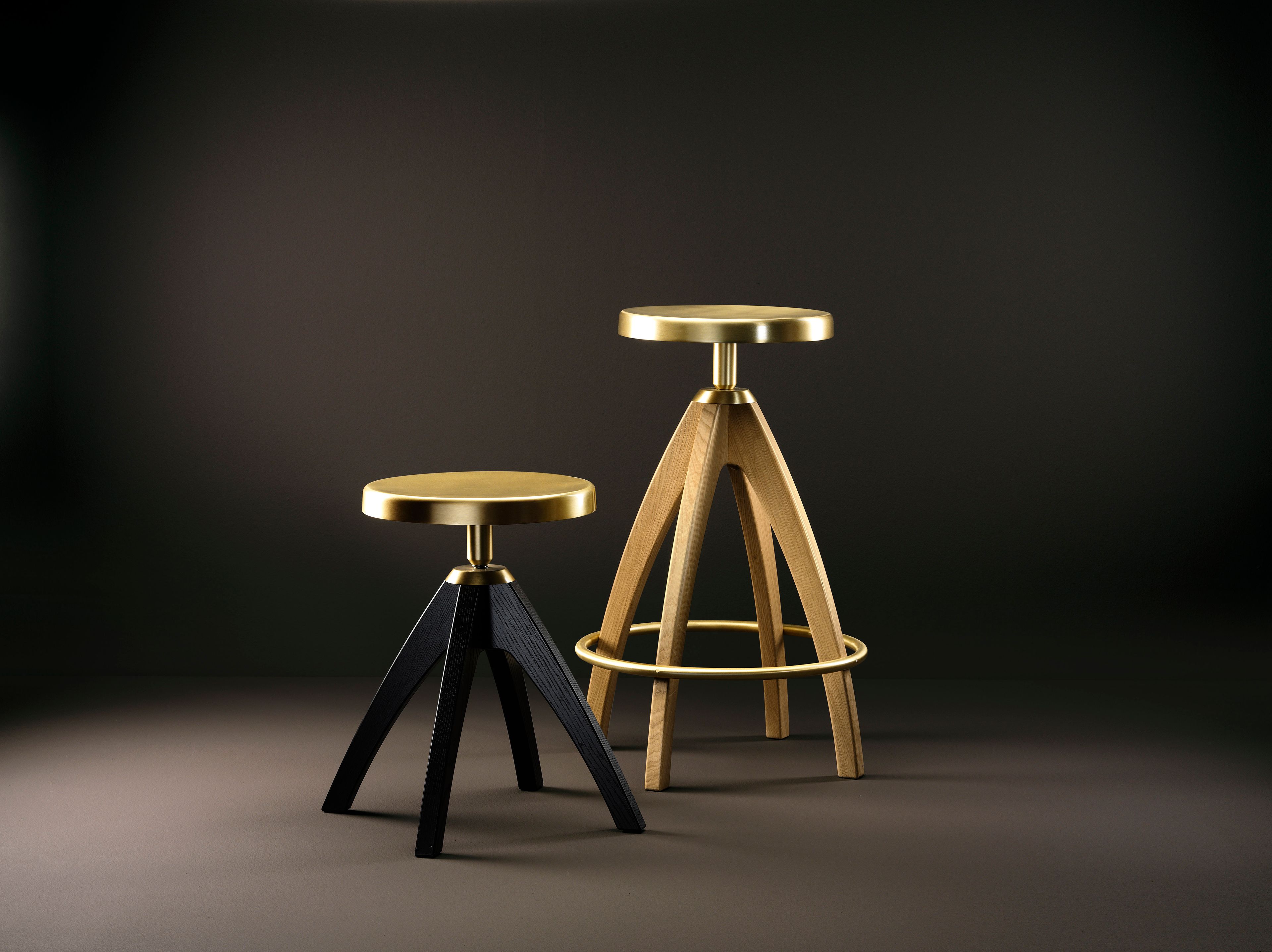 Регулируемая высота латунный стул GHIDINI1961 LEPORELLO JUNIOR ARCH-00143915 - Вид №1