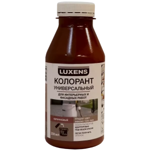 Колорант Luxens 0.25 л цвет коричневый 82540470 STLM-2114665