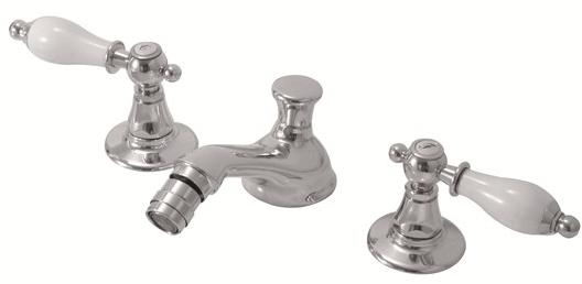 BLEU PROVENCE Смеситель для биде для столешницы из латуни на 3 отверстия Rubinetti per bidet Rb107 - Вид №3