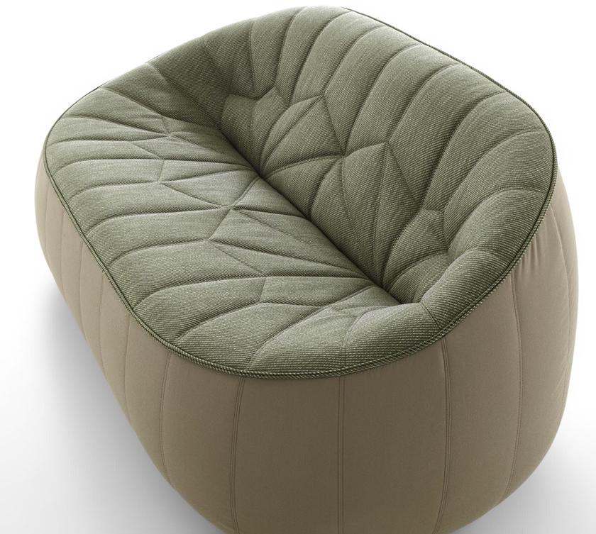 Ligne Roset 2-местный тканевый садовый диван Ottoman 18221405-18221505 - Вид №2