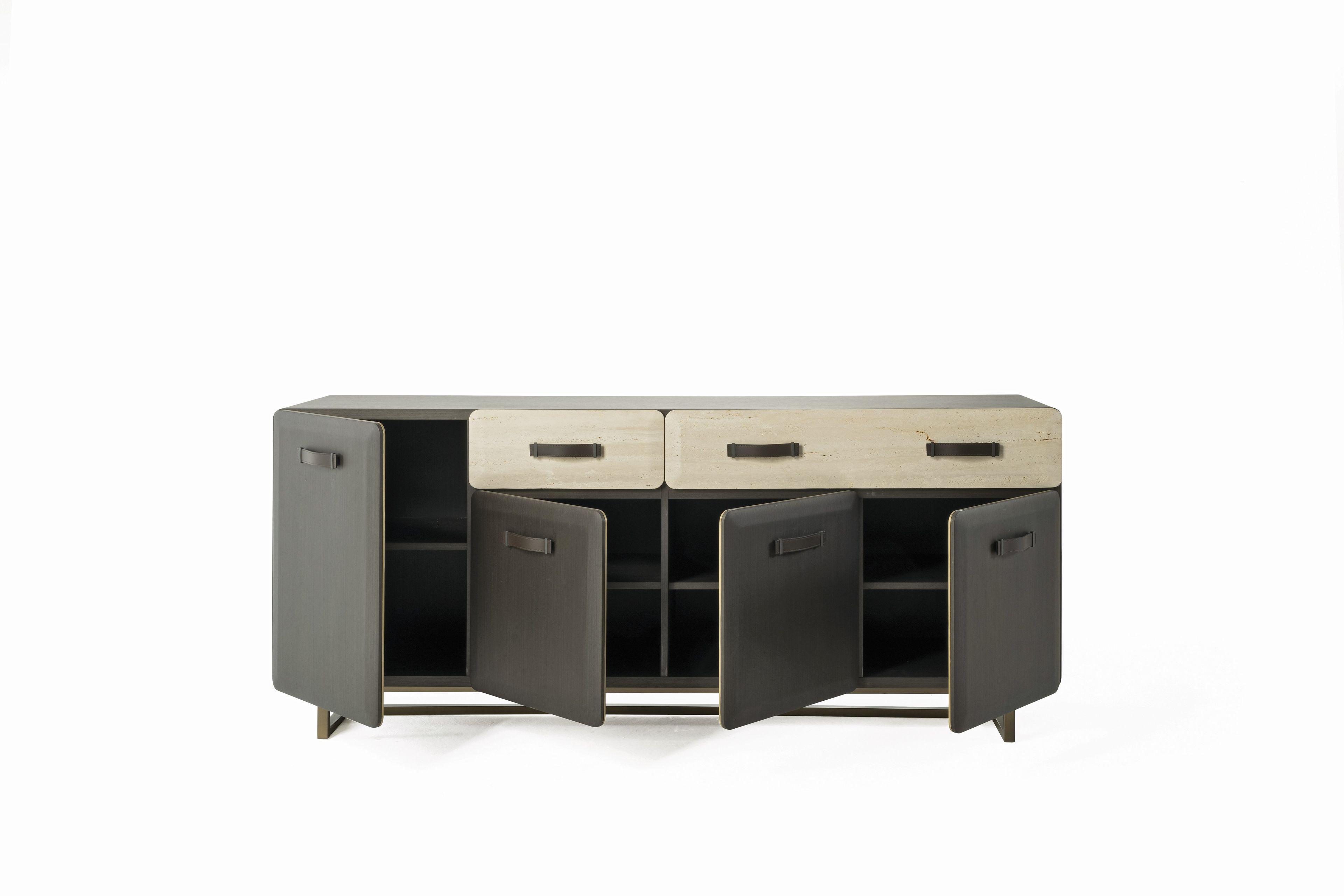 Деревянный шкаф с распашными дверцами с ящиками Gianfranco Ferré Home Five Points ARCH-00084665 - Вид №1