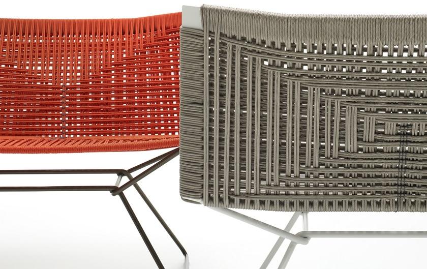 MDF Italia Кресло для садовых санок на веревке с подлокотниками Neil sun-id-1472930 - Вид №7