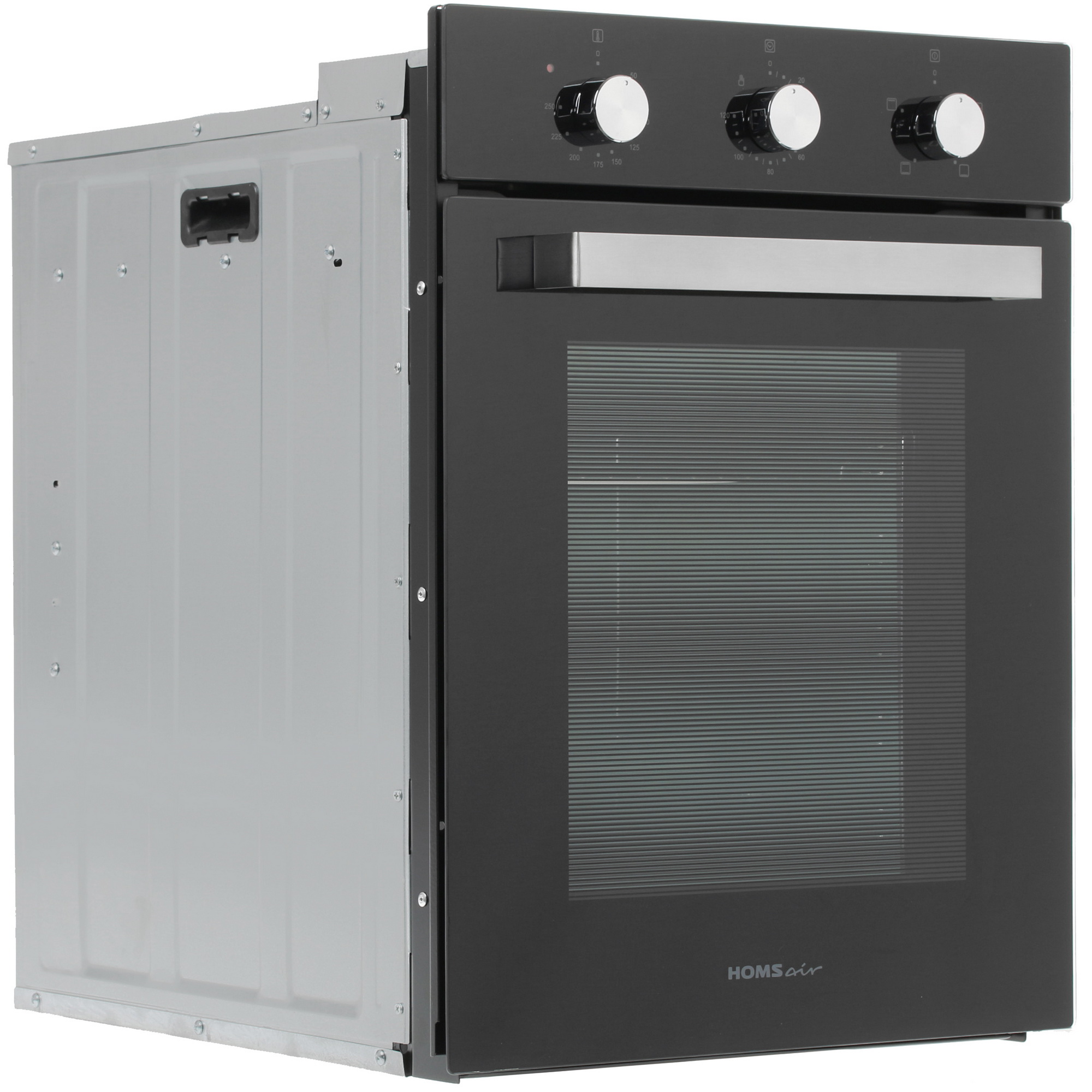 8160934 Электрический духовой шкаф HOMSair OES456BK черный STDN-0093175 - Вид №1