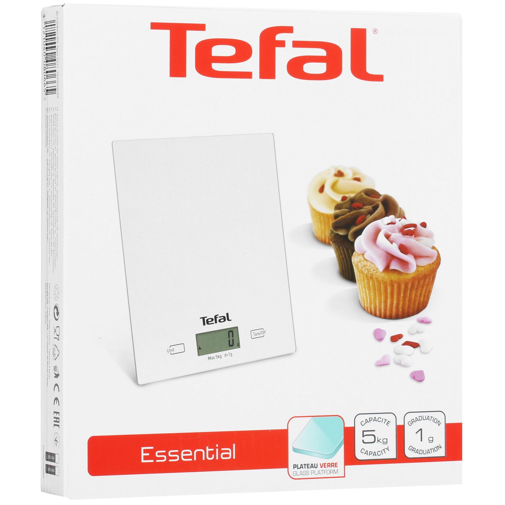 4716780 Кухонные весы Tefal BC5304V0 белый STDN-0096592 - Вид №5