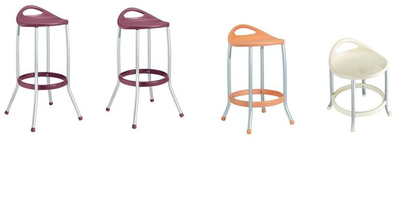 GABER Низкий табурет из технополимера sun-id-1376800 - Вид №1