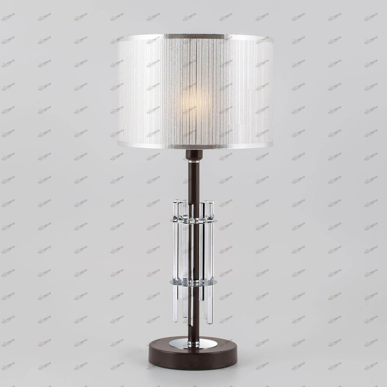 Лампа настольная цвета хром Eurosvet 01063/1 EUROSVET TELESTA 00-3907548 Хром 