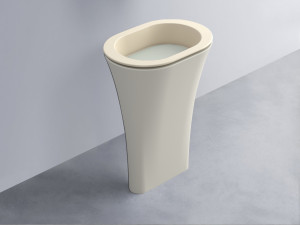 AMLA65-LN+AMPILO-PM+AMCOLO-TL Раковина Amedeo Ovale отдельностоящая cielo Enjoy + Amedeo