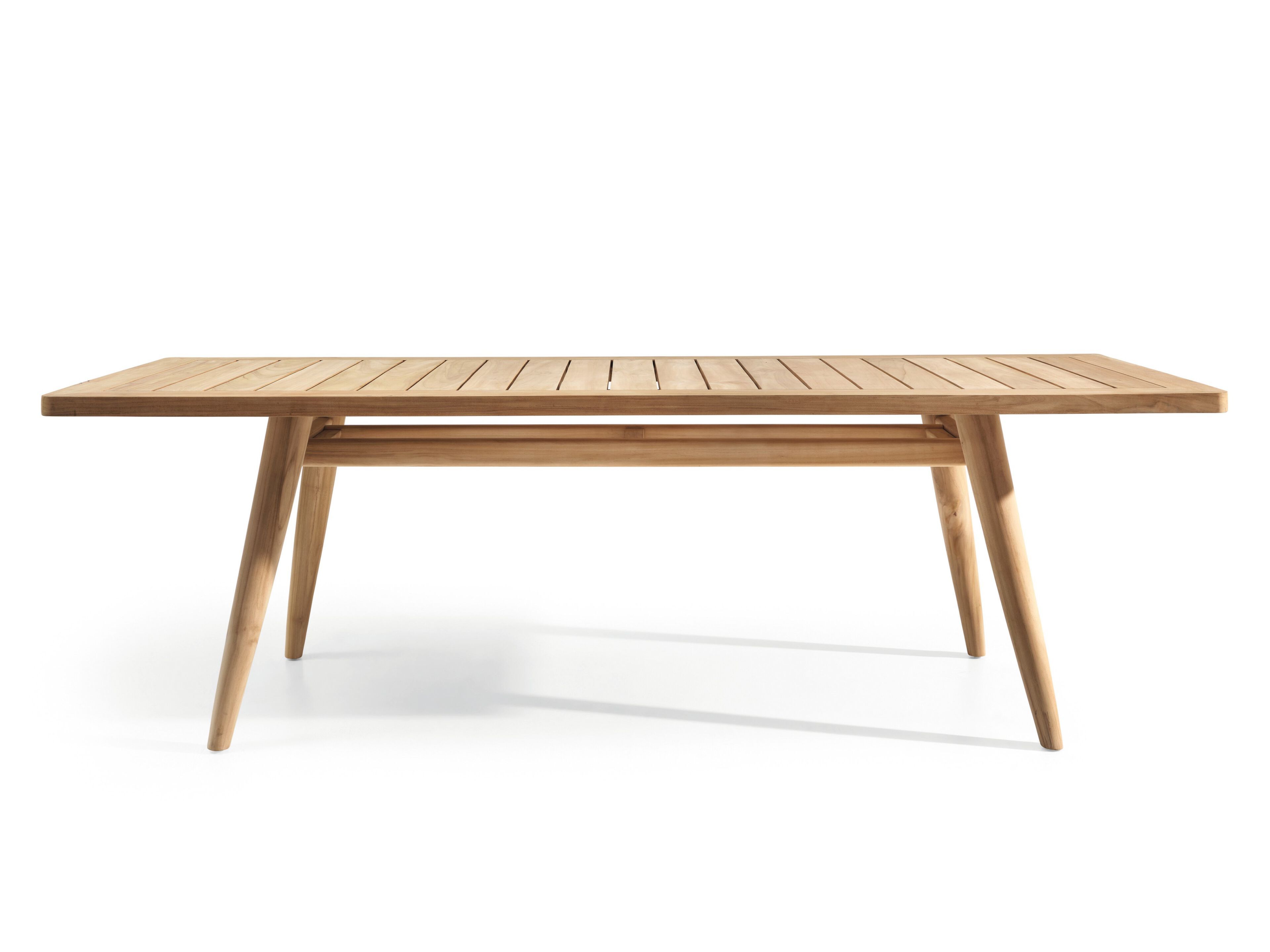 Прямоугольный стол из тикового дерева с планкой Gervasoni Gervasoni Outdoor ARCH-00142486
