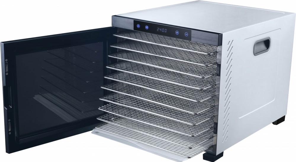 9077453 Сушилка для овощей и фруктов Viatto VA-DG10SS серебристый STDN-0024409 - Вид №1