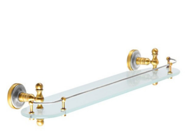 Полка MIGLIORE Mirella ML.MRL-M050.BR, бронза  - Вид №2