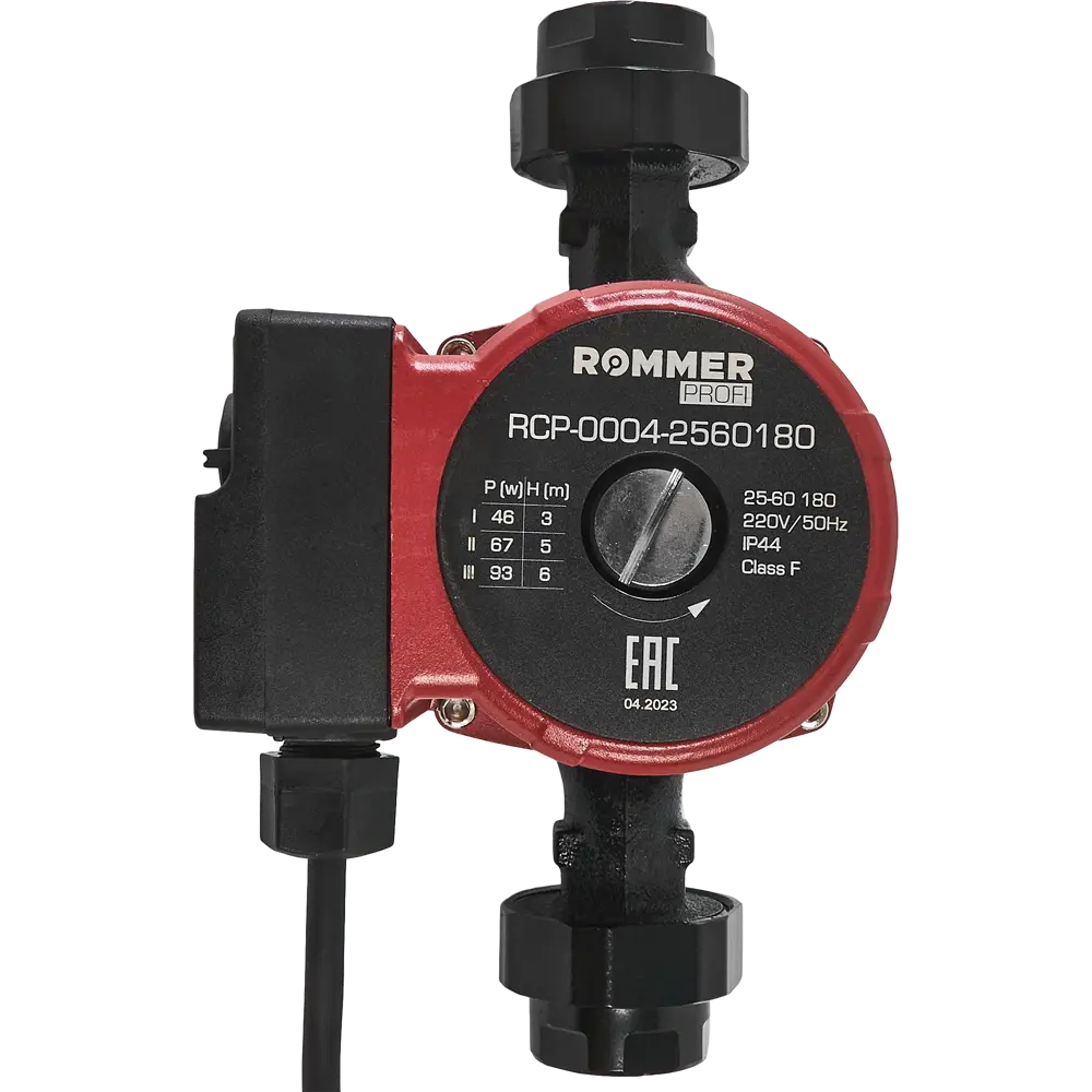 Циркуляционный насос Rommer Profi 25/6 180 мм с гайками 1 1/2" STLM-2015591 - Вид №1