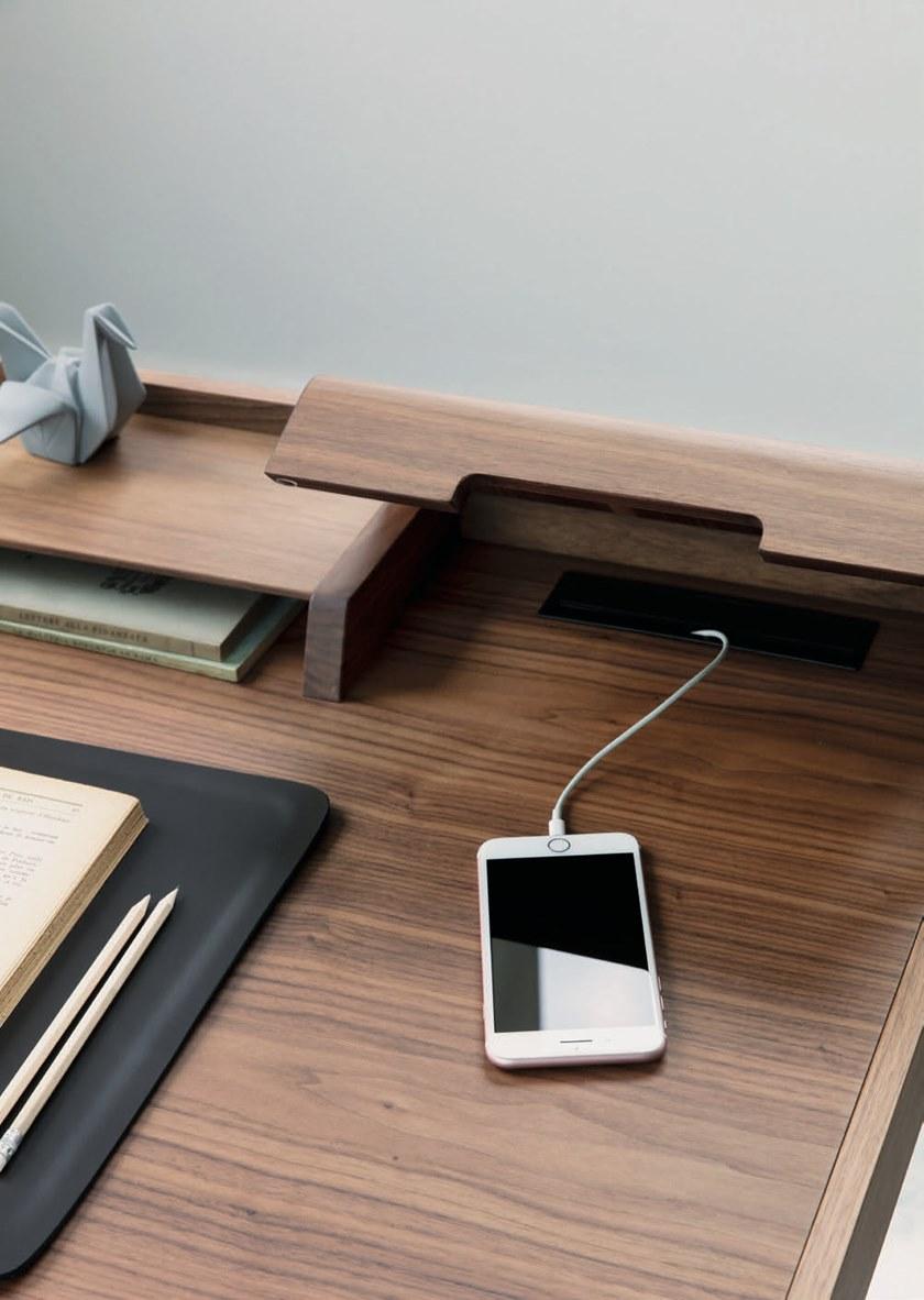 Porada Письменный стол из дерева с ящиками Iron sun-id-1351099 - Вид №1