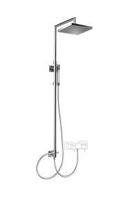 30474/ED-CR CARIMALI Угловая телескопическая открытая, проверяемая душевая лейка MySlim