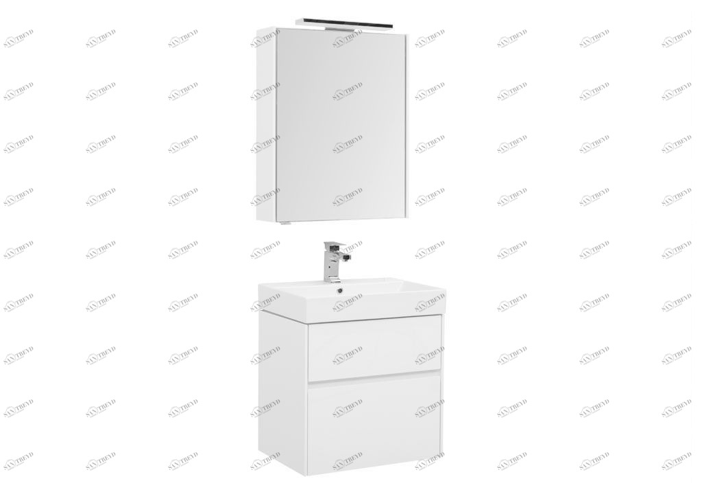 Мебель для ванной Aquanet Бруклин 60 белый 00207803