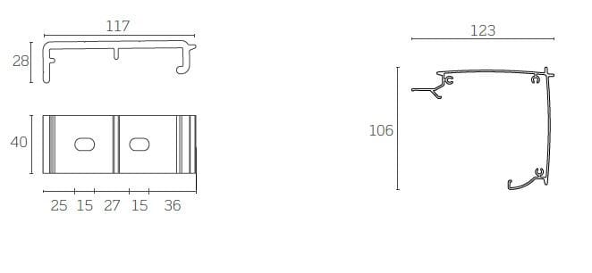 Тент с подлокотниками Mv Line Tende classiche ARCH-00106602 - Вид №1