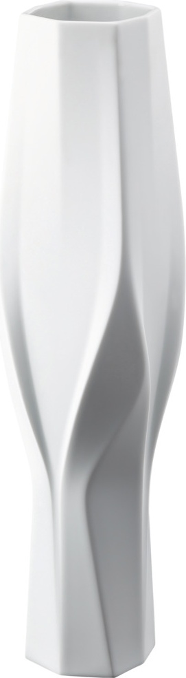 10640564 Rosenthal Ваза Rosenthal Плетение 45см, фарфор, белая, матовая (Заха Хадид) Фарфор 