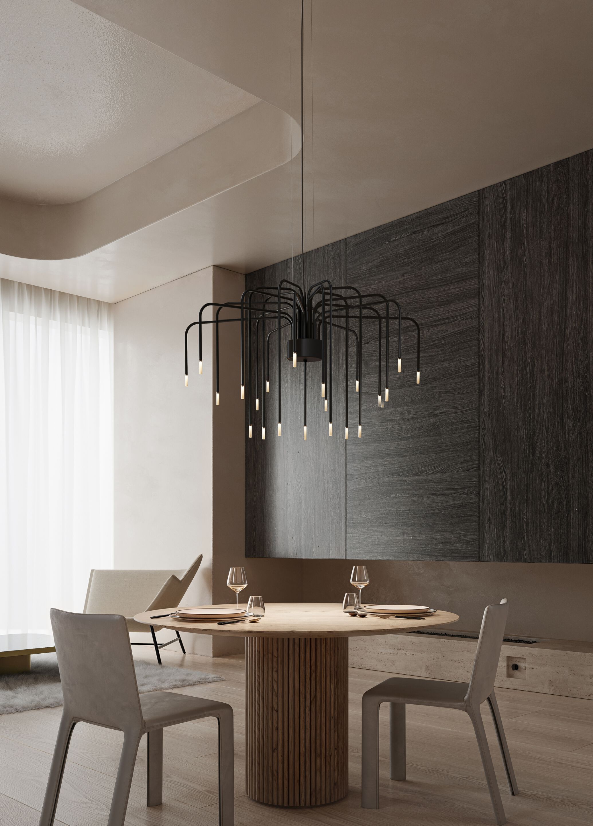 Светодиодный подвесной светильник с регулируемой яркостью Karman BOOM ARCH-00069734 - Вид №4