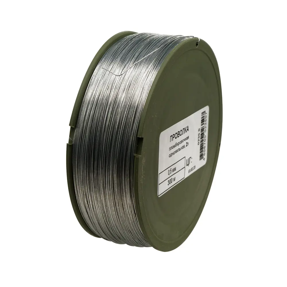 Проволока пломбировочная одножильная Европартнер оцинкованная сталь 0.5x30000 STLM-2136497 - Вид №1