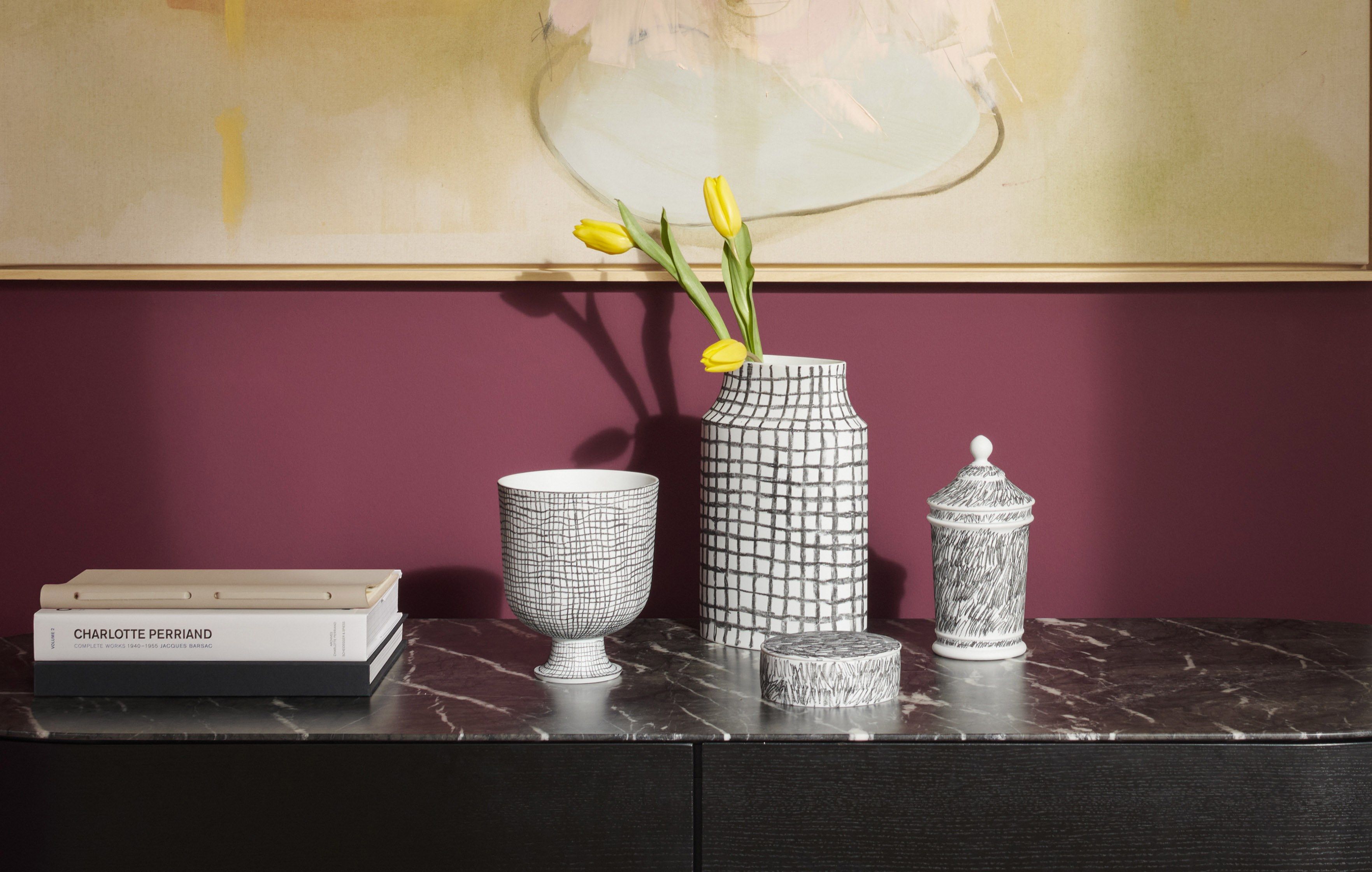 Круглая фарфоровая ваза CASSINA Постскриптум ARCH-00035719 - Вид №7