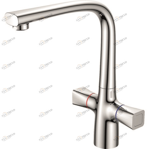 Orange Fenix M31-000cr двухвентильный смеситель для кухонной мойки, R-излив Никель sun-id-1517117