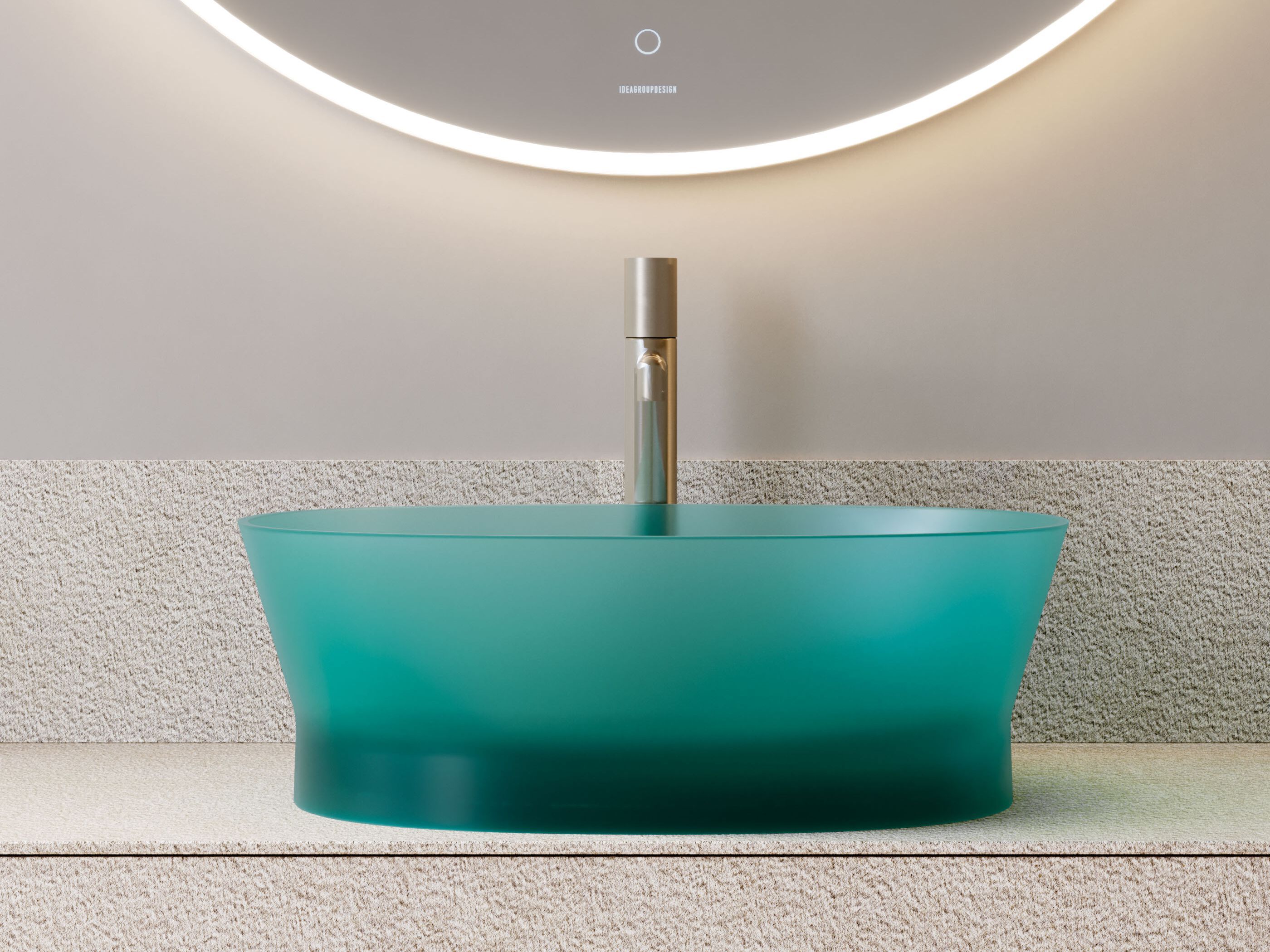 Хромалитовый квадратный умывальник DISENIA Habe ARCH-00134376