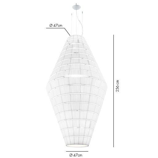 Ткань подвесной светильник AXOLIGHT ARCH-00132852 - Вид №7