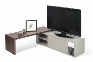 TemaHome Тумба под ТВ с раздвижными дверцами