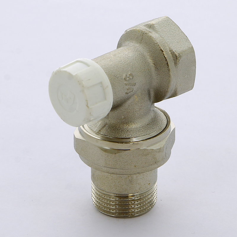 Вентиль НВ угловой для радиаторов обратный с разъемным соединением ITAP 3/4" 39634 - Вид №1