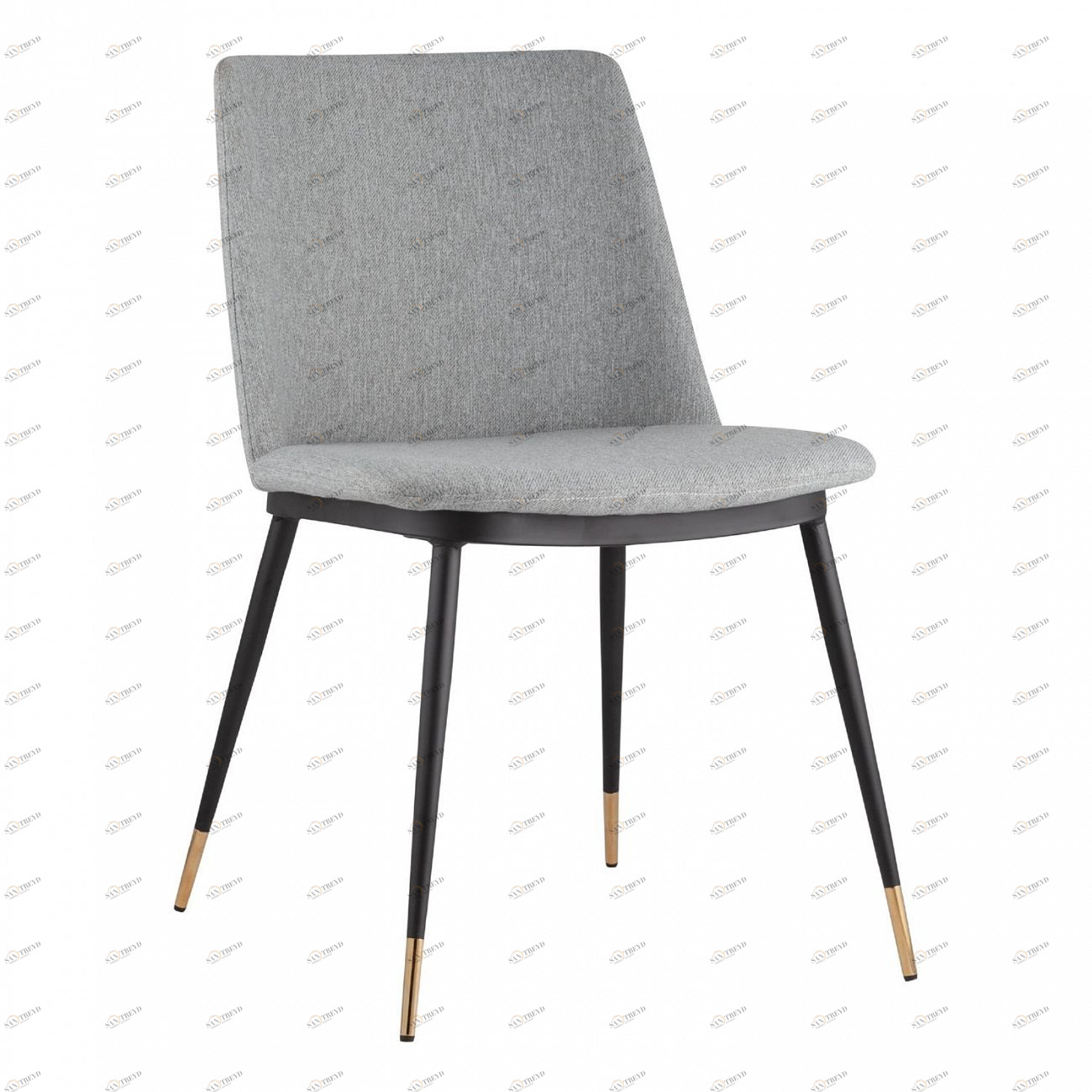 Стул со спинкой серо-голубой "Мелисса" STOOL GROUP ДИЗАЙНЕРСКИЕ, ИНТЕРЬЕРНЫЕ 00-3881859 Голубой 