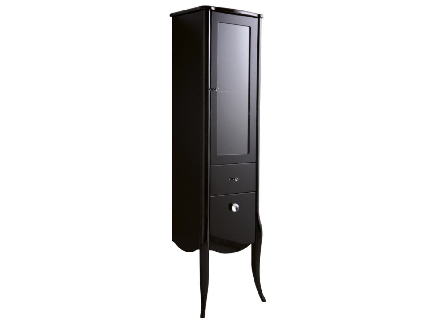 Высокий деревянный напольный шкаф для ванной комнаты Olympia Ceramica Империя ARCH-00084409