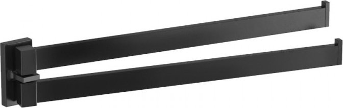 B1612.NM Полотенцедержатель DESIGN двойной COLOMBO LOOK Colombo Design