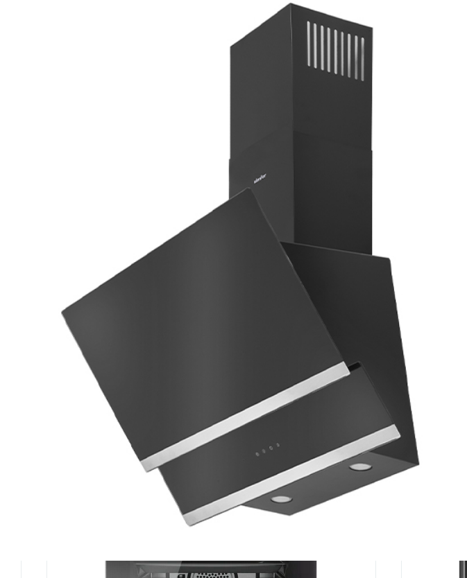 9211411 Вытяжка наклонная Simfer SM63B1 черный/серебристый, черный STDN-0061409 - Вид №1