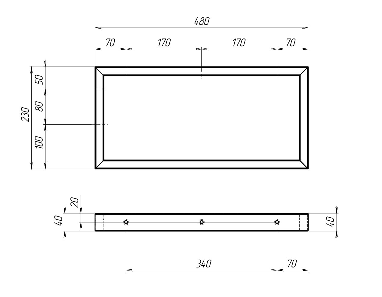 У85834 Столешница GRUNGE LOFT 90 Дуб Намибия 1 Marka GRUNGE LOFT  - Вид №4