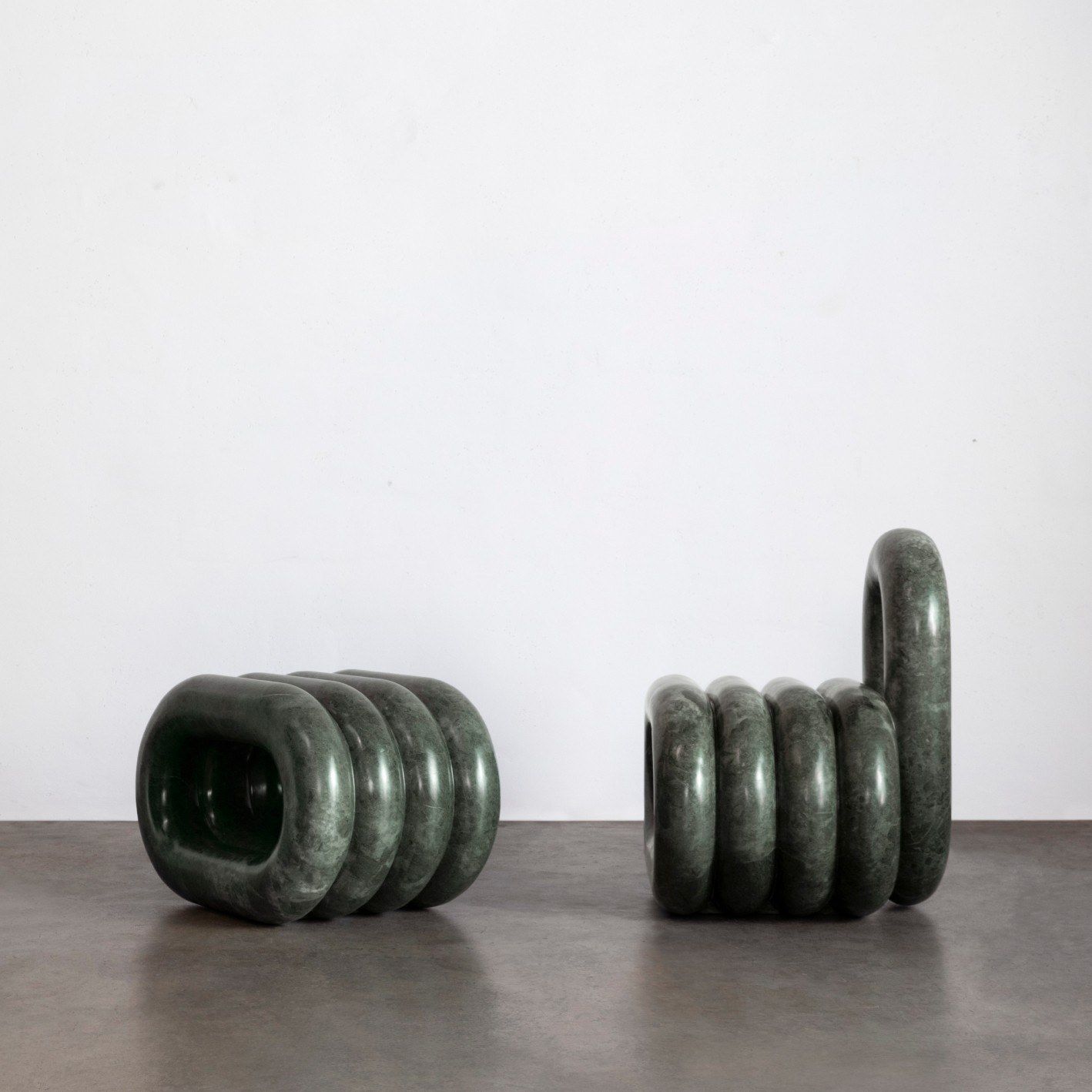 Мраморный низкий стул Kelly Wearstler Nudo ARCH-00102864 - Вид №5