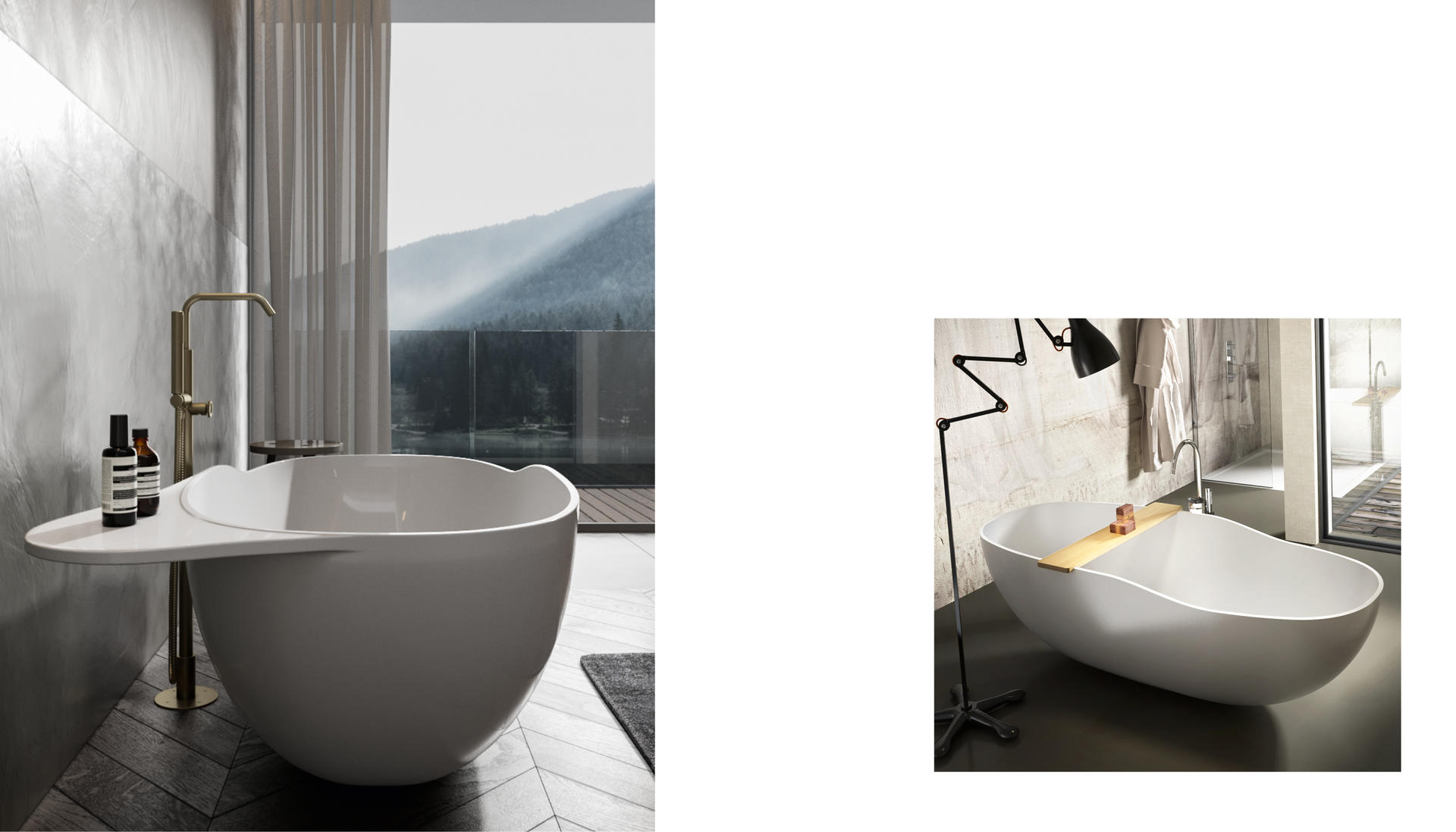 ED-ST11 Edone Западные ванны ЗАПАД Размещение в центре комнаты  - Вид №2