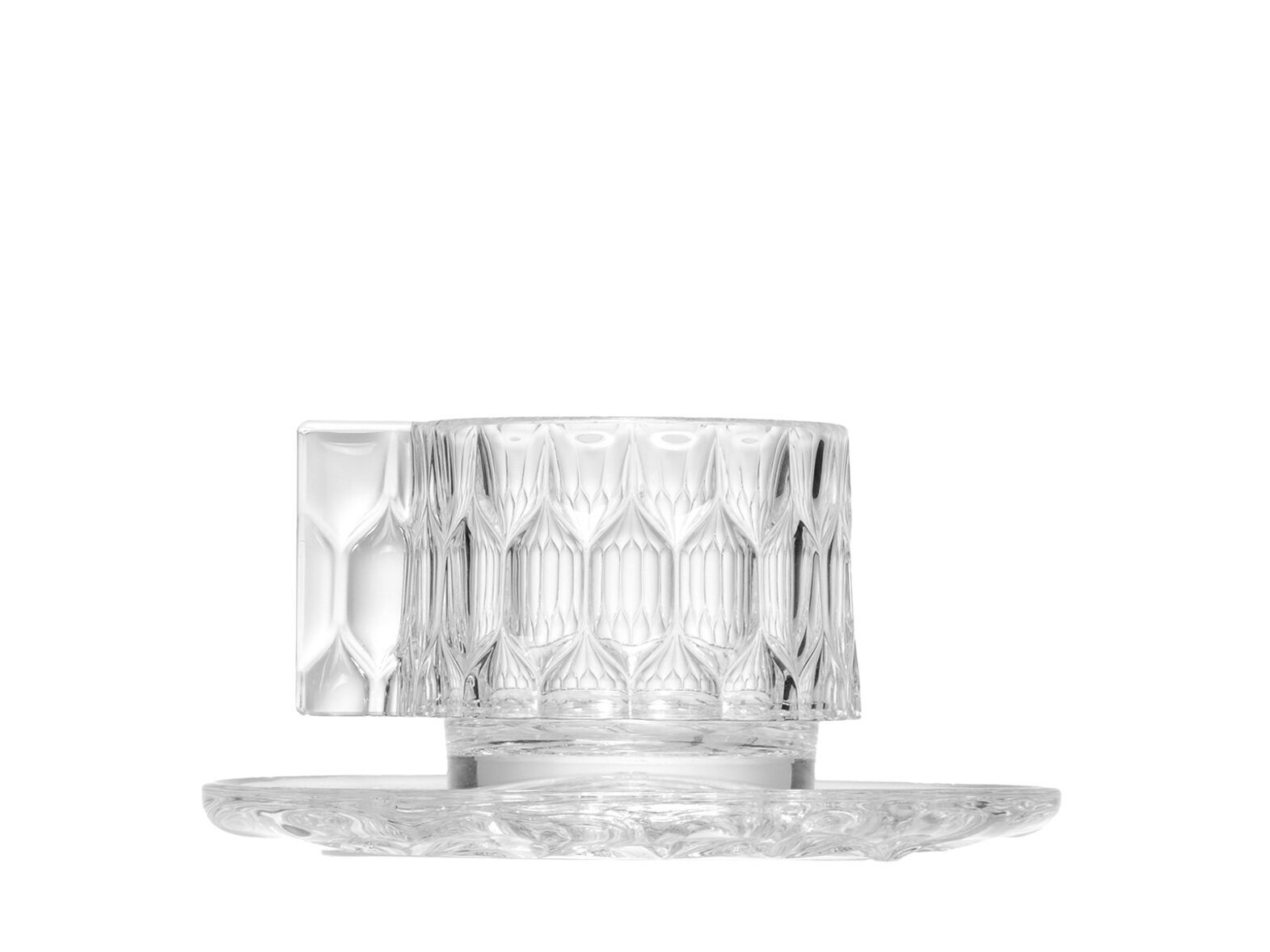 Набор кофейных чашек из инженерного пластика с блюдцем Kartell Jellies Family ARCH-00146181 - Вид №6