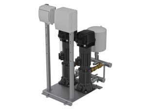 Группы наддува с 2 или 3 насосами и инверторами