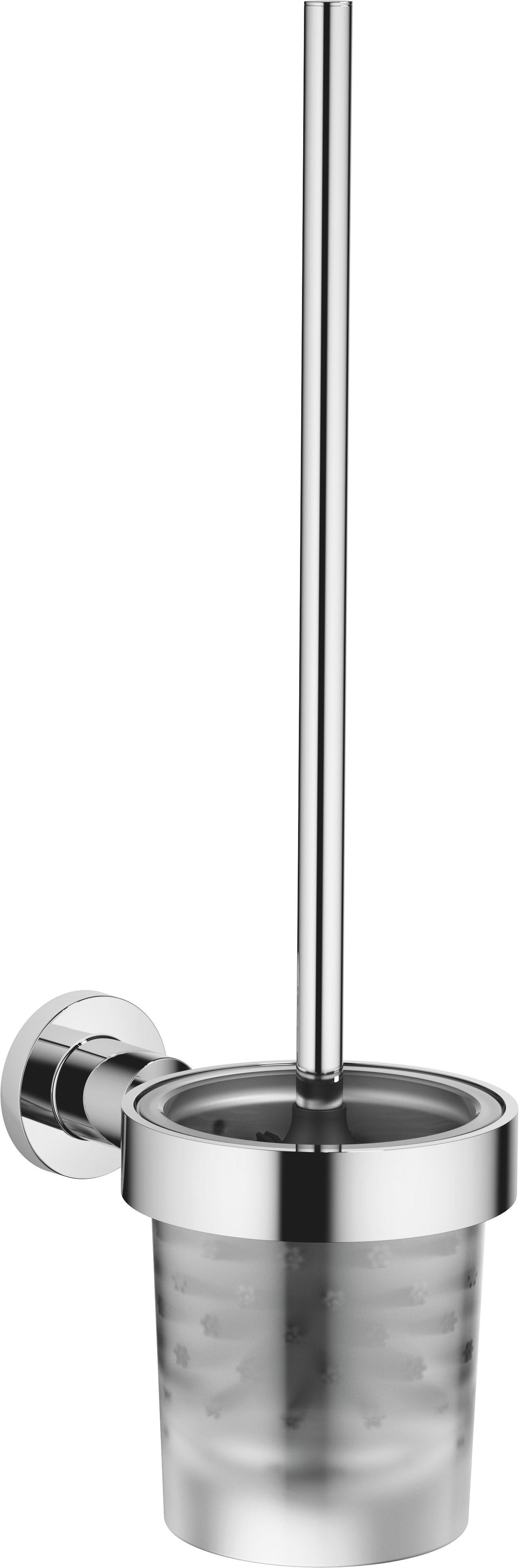 TARA Набор ершиков для унитаза, настенная модель - Хром