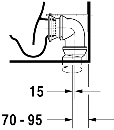 2138090000 Компакт унитаз с бачком Белый Duravit Darling New Германия - Вид №10
