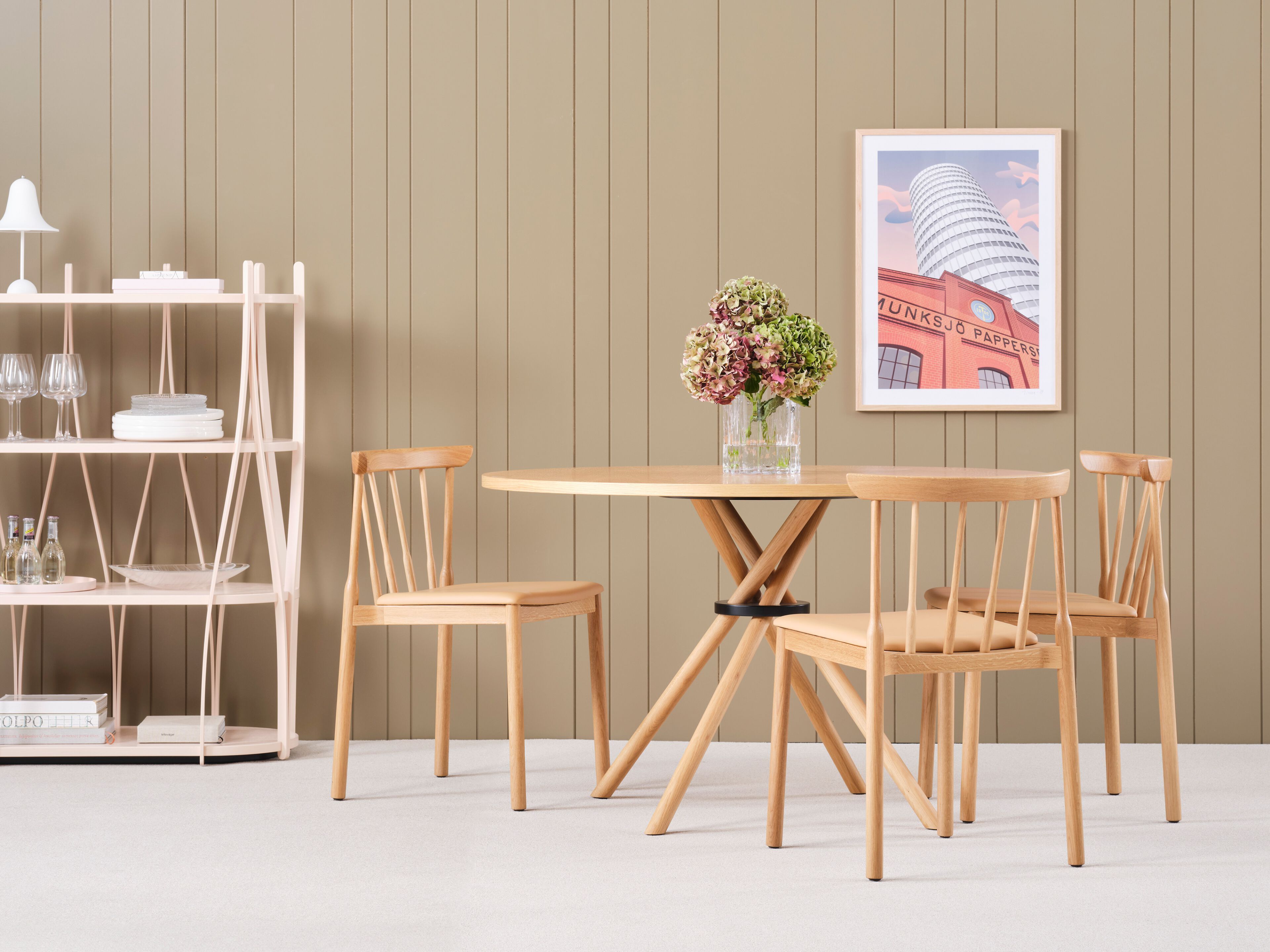 Штабелируемый стул из массива дерева Karl Andersson TAVERNA ARCH-00090733 - Вид №5